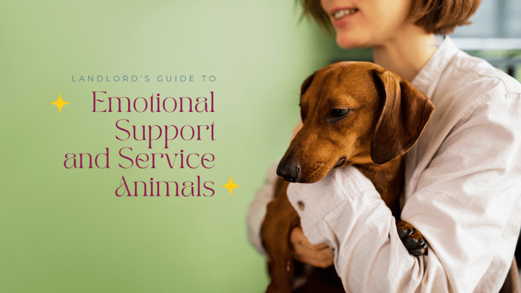 Landlord’s Guide to Emotional Support and Service Animals - Article Banner